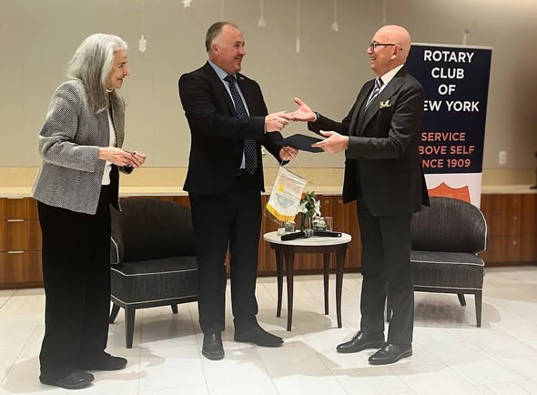 Участие на генералния консул в Ню Йорк като основен гост за дискусия в Ротари клуб на Ню Йорк 